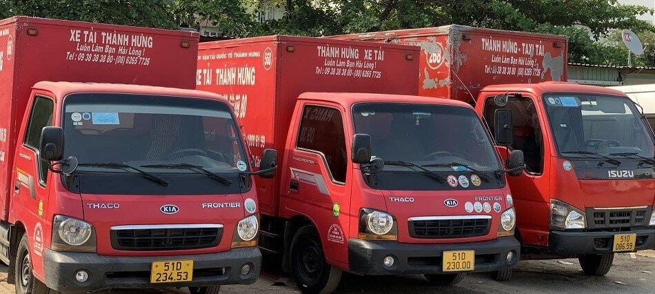 Xe Taxi Tải Thành Hưng