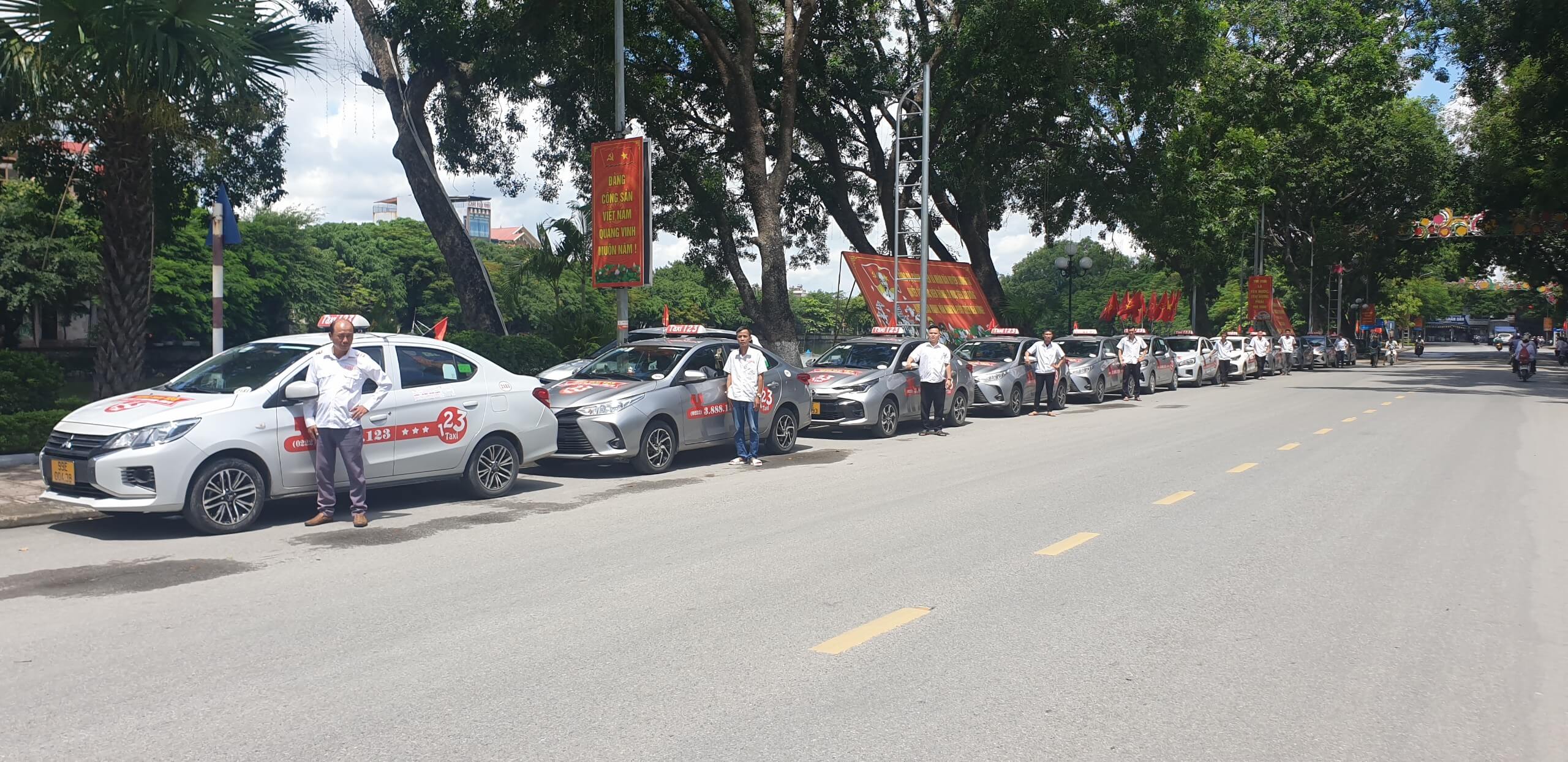 Hệ thống taxi 123 Bắc Ninh sẵn sàng phục vụ khách