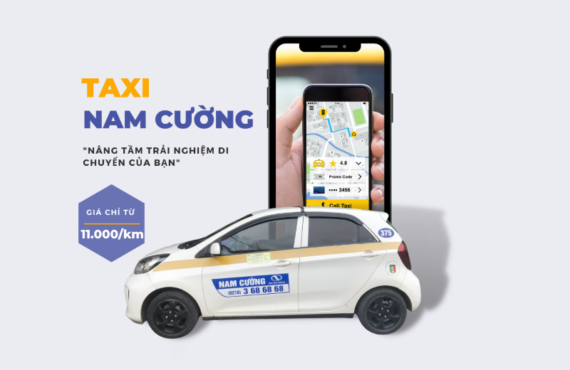 Hệ thống hoạt động taxi Nam Cường