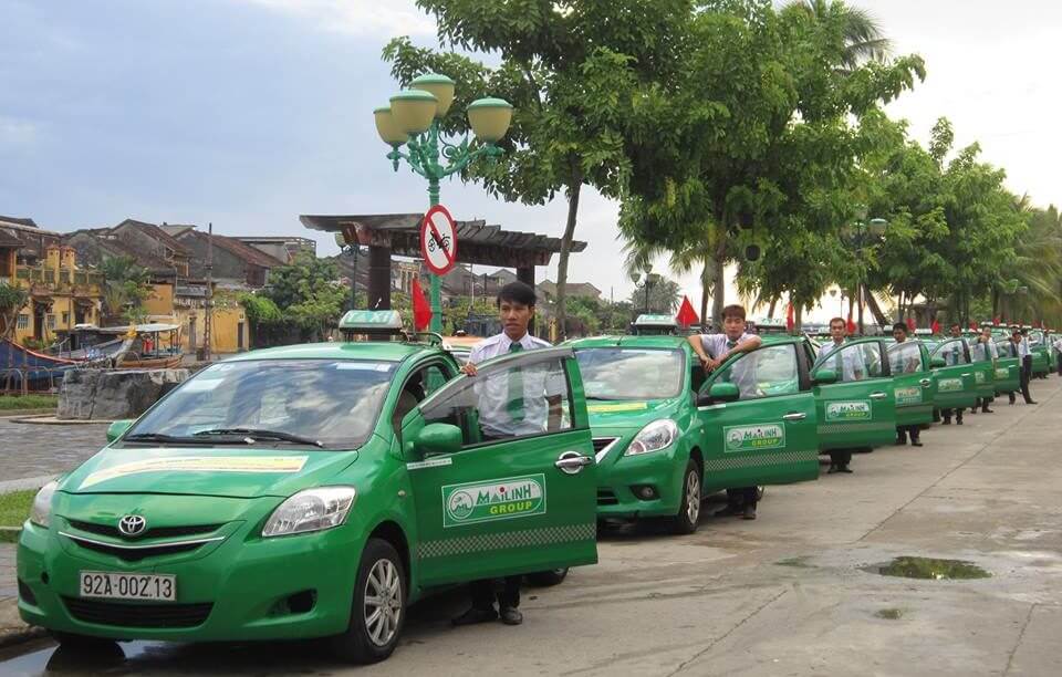 Hệ thống xe taxi Mai Linh Quảng Nam