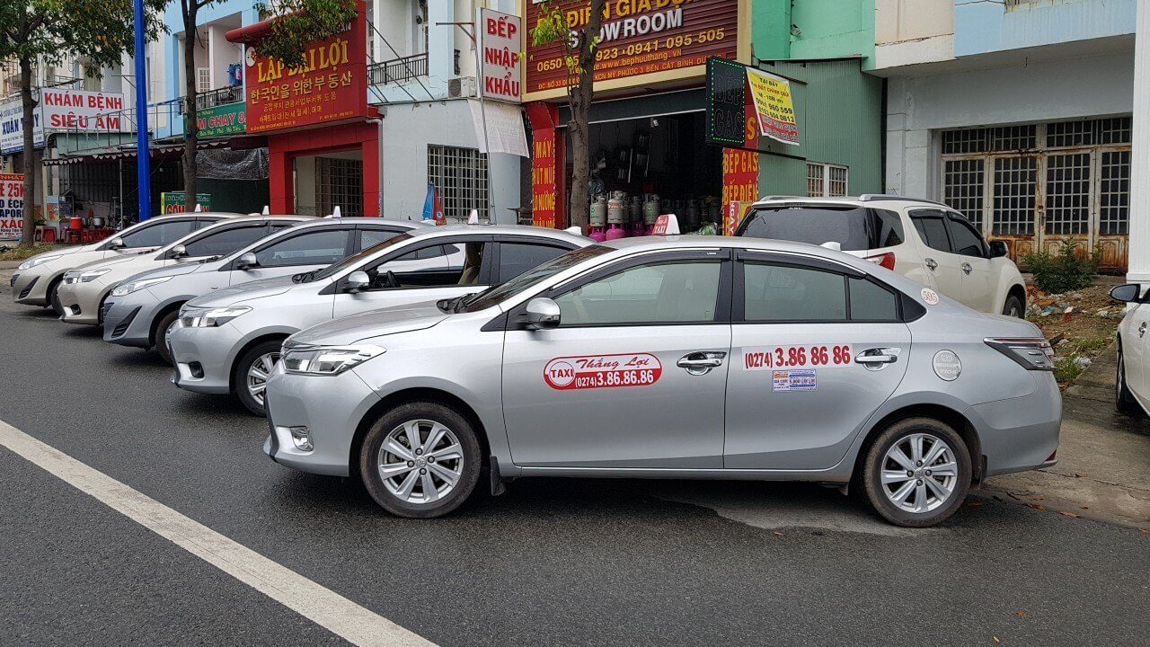 Hệ thống xe taxi Thắng Lợi Bình Dương