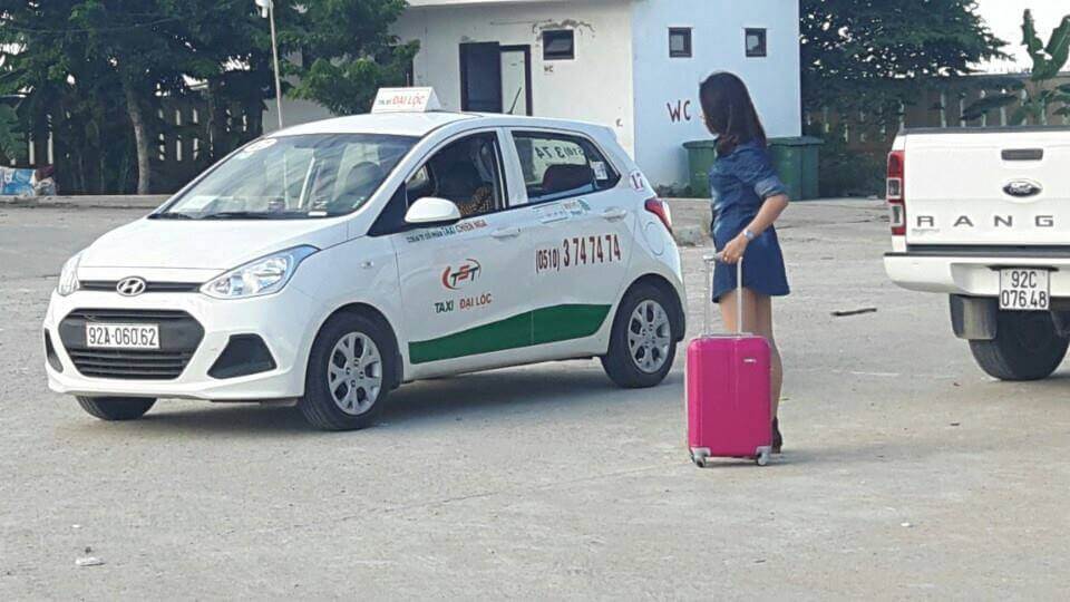 Taxi Đại Lộc sẵn sàng phục vụ khách