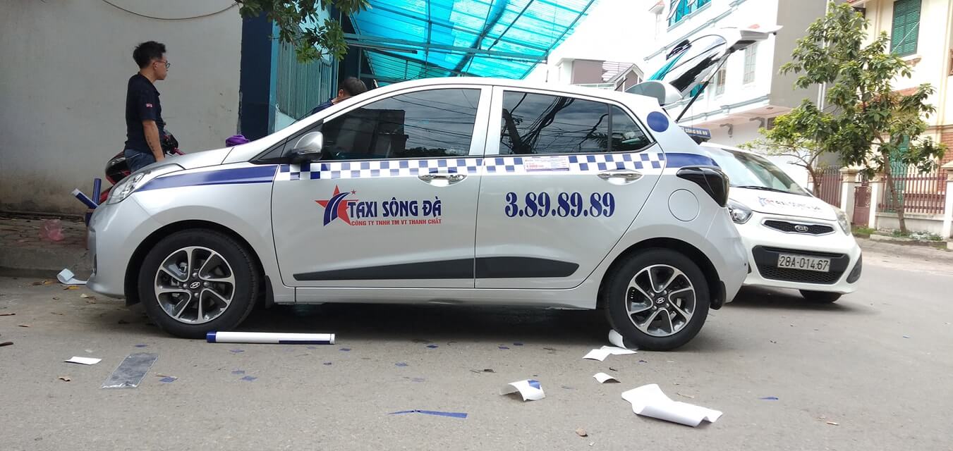 Taxi Sông Đà sẵn sàng phục vụ khách