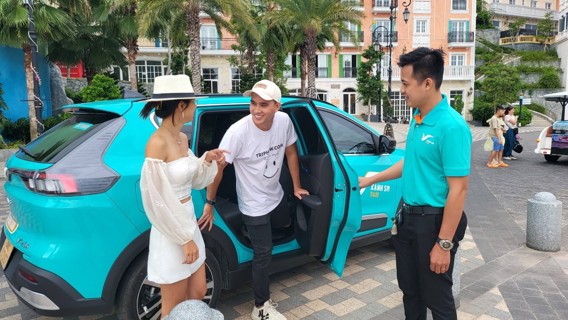 Taxi Xanh SM Đồng Hới sẵn sàng phục vụ khách