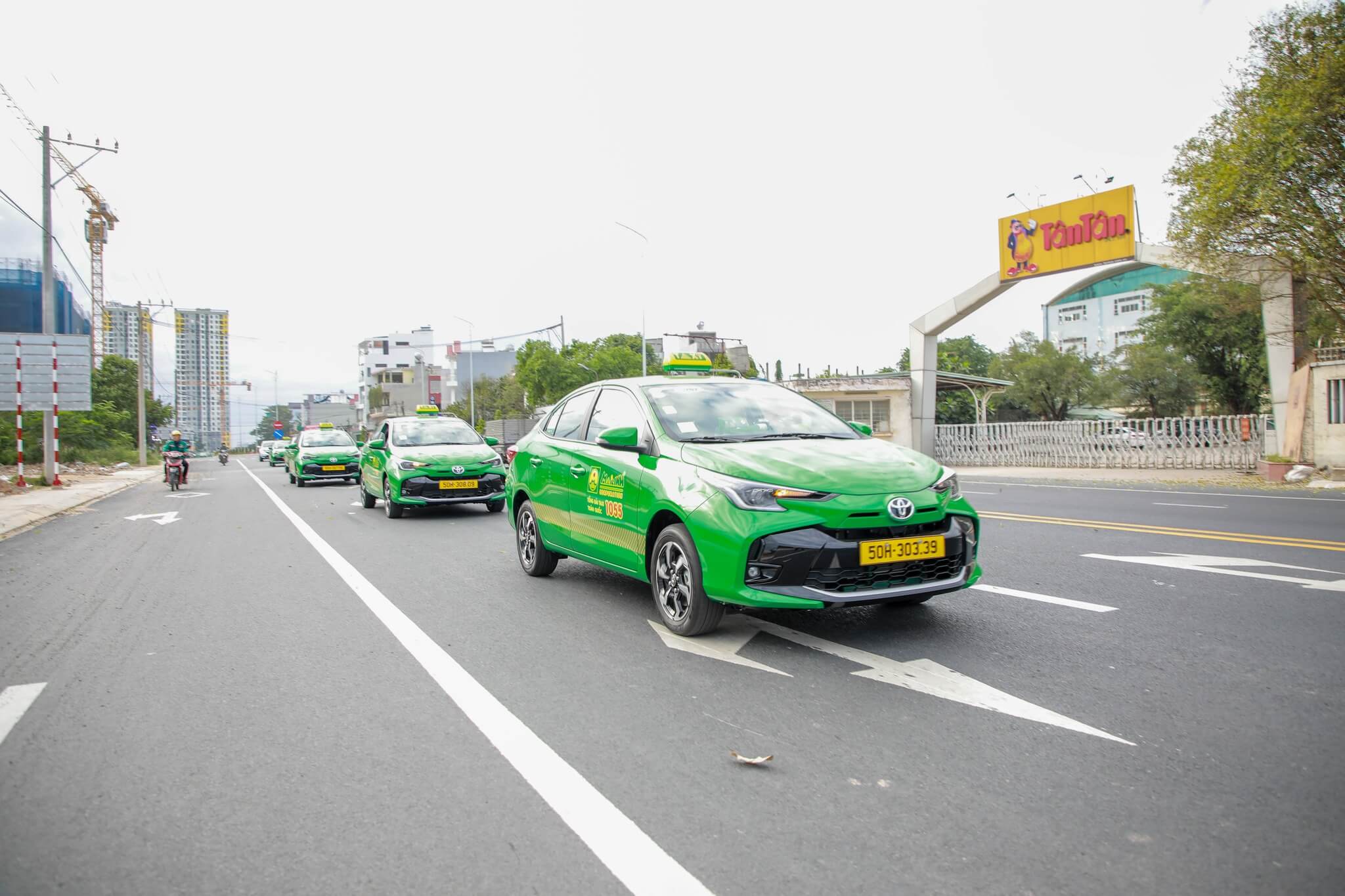 Xe taxi Mai Linh đồng hành cùng khách trên mọi hành trình