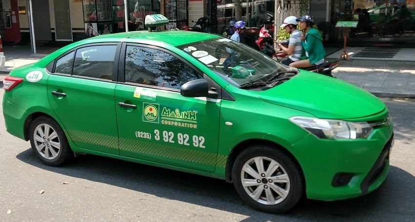 Xe taxi Mai Linh