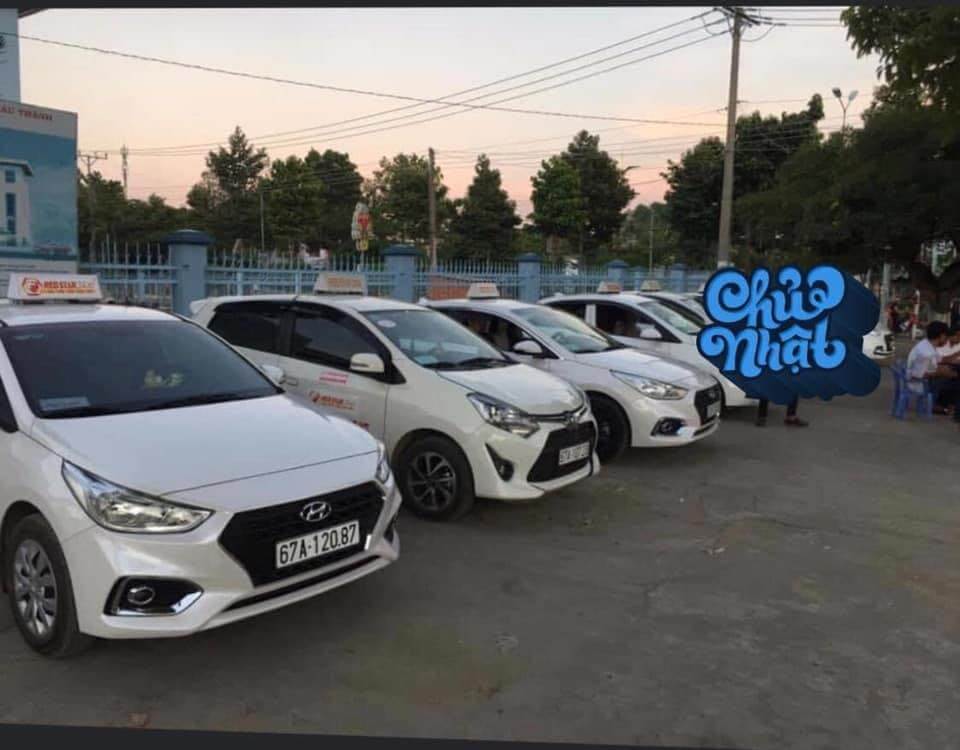 Xe taxi Sao Đỏ An Giang