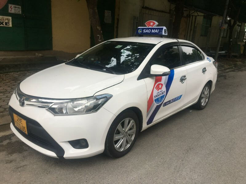 Xe taxi Sao Mai