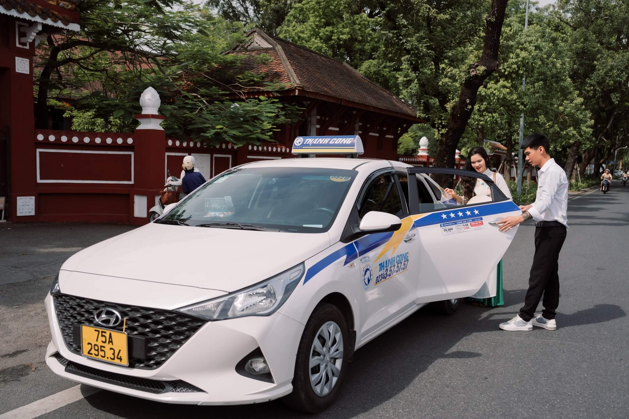 Xe taxi Thành Công Huế chuyên nghiệp thân thiện 