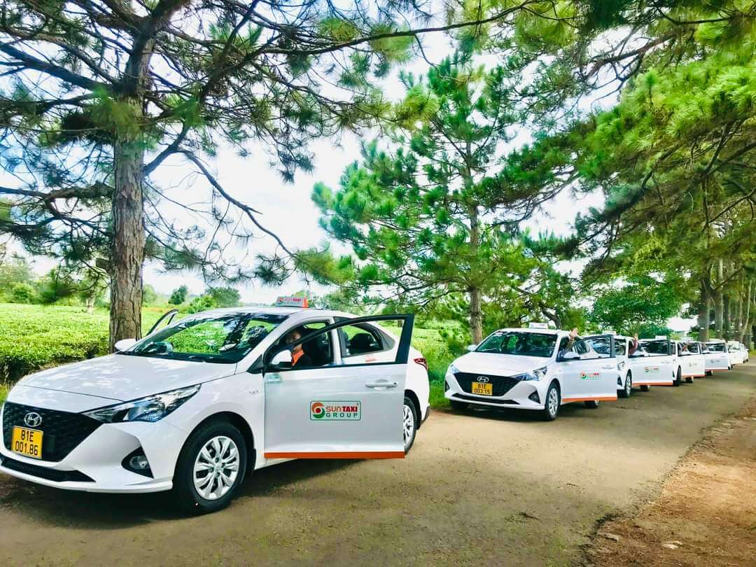 Taxi Sun Gia Lai sẵn sàng phục vụ khách 