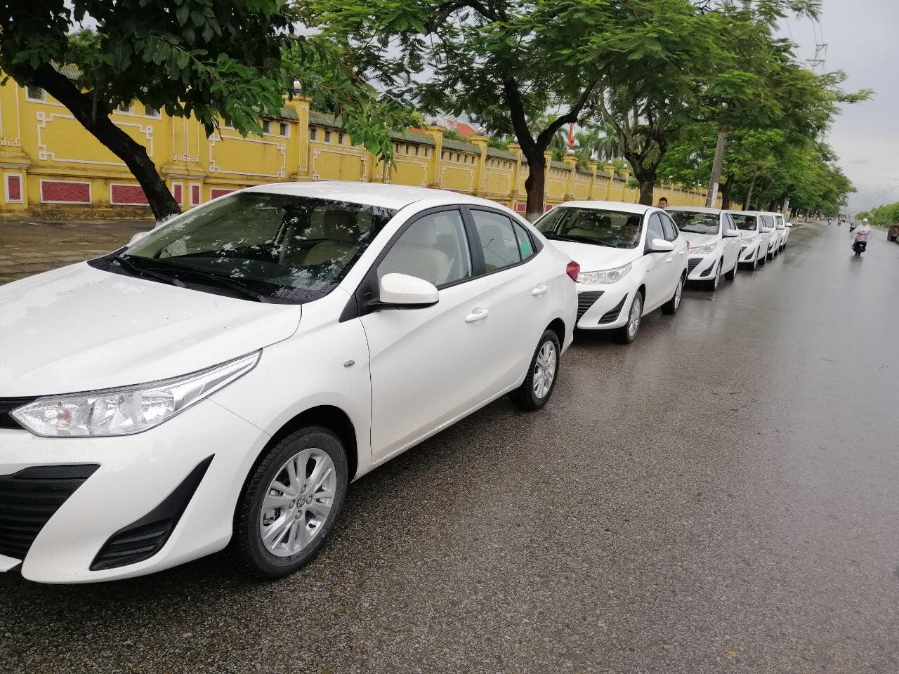 Xe taxi Hồng Hải sẵn sàng phục vụ khách